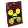Minder Hi-Vis Sticker Packs - Funny Faces