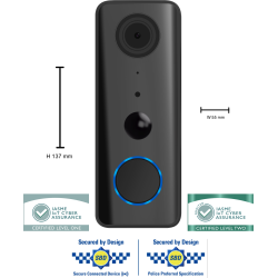 HD Wireless Battery Powered Smart Doorbell  Camera