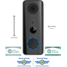 HD Wireless Battery Powered Smart Doorbell  Camera