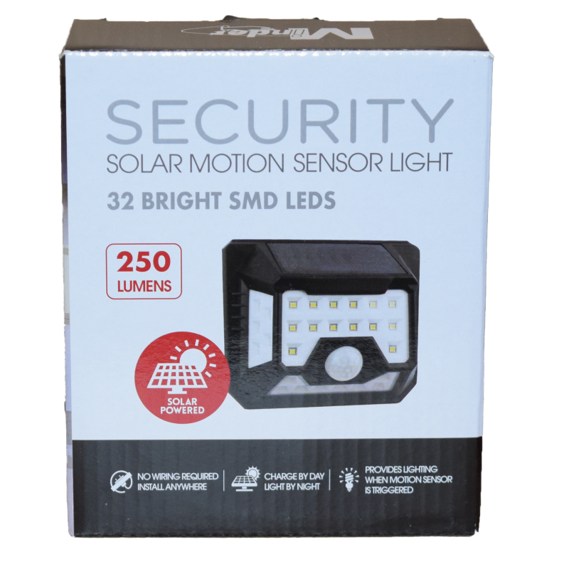 Minder 250 Lumens Solar Motion Sensor Light